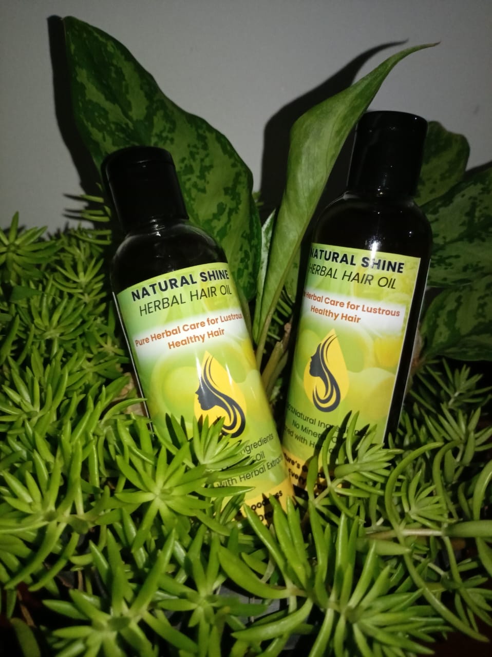 Natural Shine Hair Oil Bottle 4
